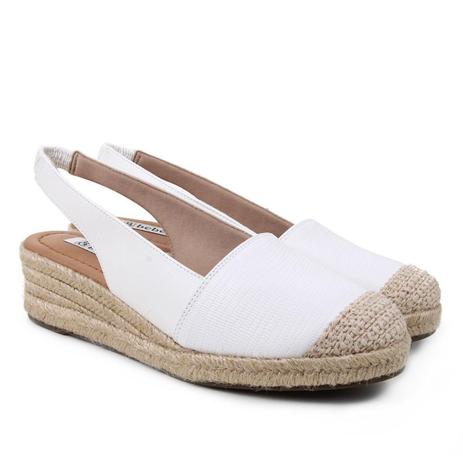 sandália anabela espadrille bebecê