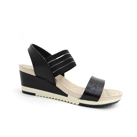 sandália anabela conforto