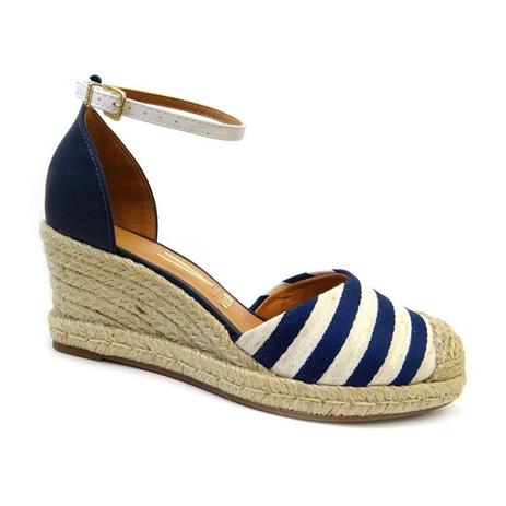Sandalia anabela espadrille 1277.100 - vizzano 23 - multi marinho/marinh Menor preço em Sandalia anabela espadrille 1277.100 - vizzano 23 - multi marinho/marinh