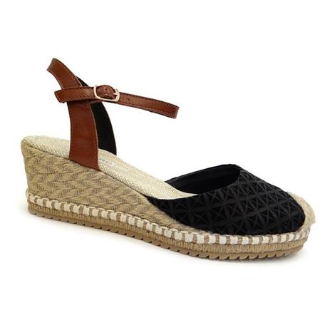 sandalia anabela espadrille bottero