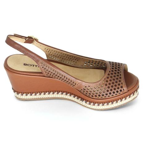 sandália bottero espadrille anabela