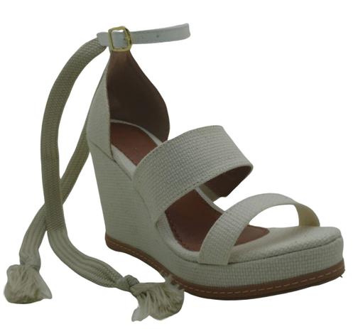 sandalia anabela cromic