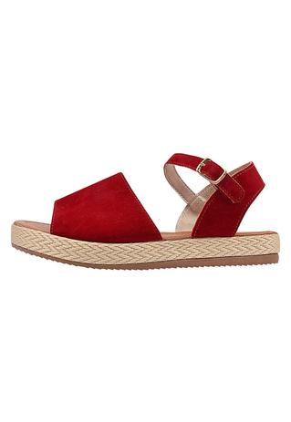 Sandalia Anabela Flatform Espadrille Corda Vermelho - Latikas Shoes -  Espadrilles - Magazine Luiza