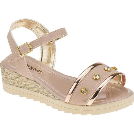 sandalia anabela infantil