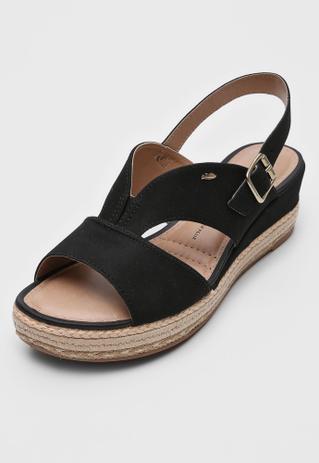 Sandália Anabela Média Dakota Z6421 - Cor:Preto - Tamanho:34 - Outros Moda  e Acessórios - Magazine Luiza