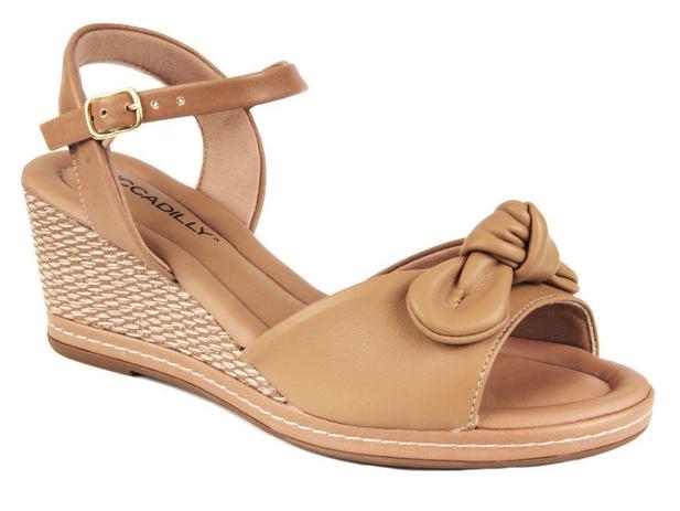 Sandalia anabela piccadilly 408132 com laço - joanete - Sandália Feminina -  Magazine Luiza