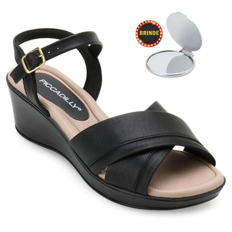 sandalia anabela piccadilly