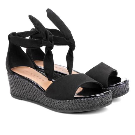 Sandália Anabela Ramarim Laço Feminina - Sandália Feminina - Magazine Luiza