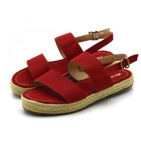 sandalia rasteira anabela