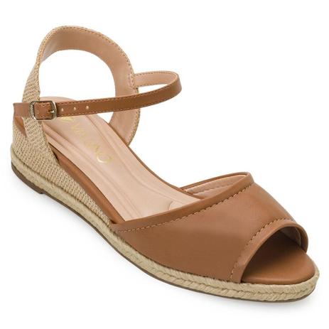 Sandália Anabela Via Uno VU20-4340 - Sandália Feminina - Magazine Luiza