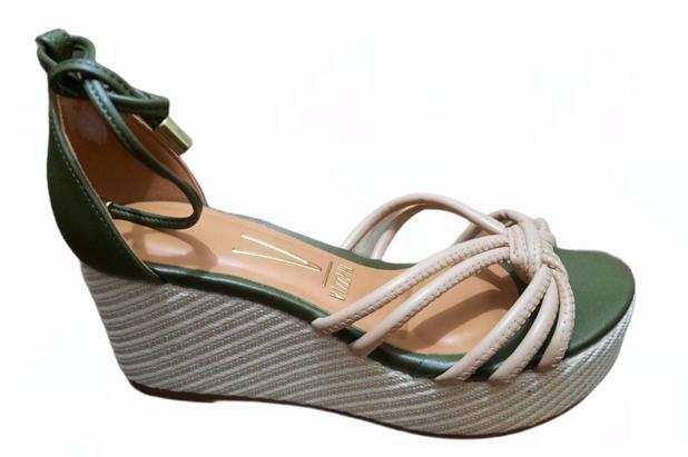 Sandália Anabela Vizzano - Outros Moda e Acessórios - Magazine Luiza