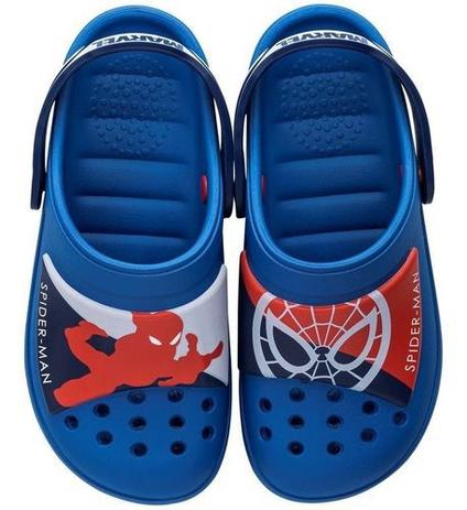 Sandália Babuch Homem Aranha Grendene Kids 22541 - Babuche / Clog Masculino  - Magazine Luiza