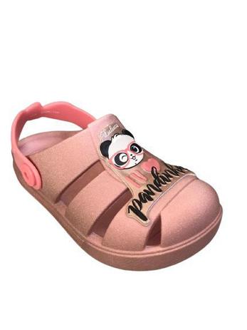 Sandália Babuche Casual Infantil Menina Luluca Shine 22480 Menor preço em Sandália Babuche Casual Infantil Menina Luluca Shine 22480
