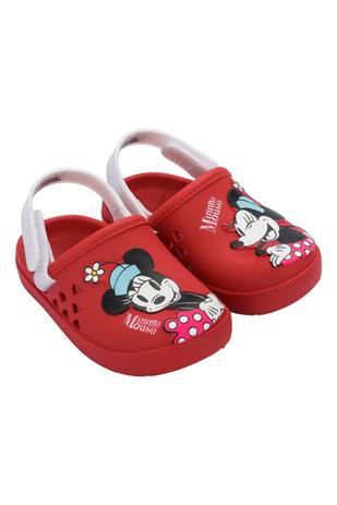 Sandália Babuche Infantil Bebê Grendene Kids Disney Love Vermelha - Babuche  / Clog Infantil - Magazine Luiza