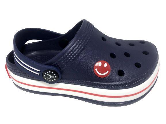 sandalia tipo crocs infantil