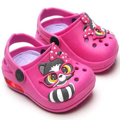sandalia de led infantil feminina