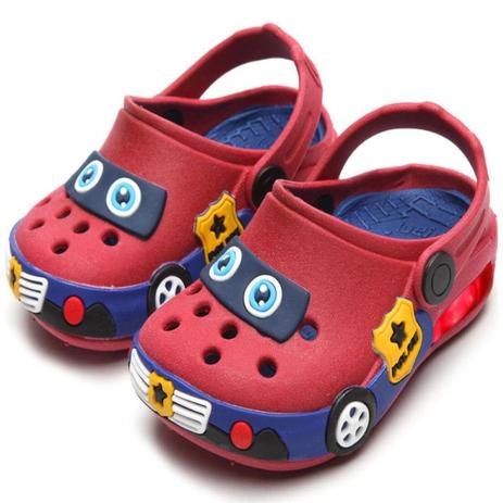 Sandália Babuche Luelua Com Led Infantil Masculino Carrinho - Babuche /  Clog Infantil - Magazine Luiza