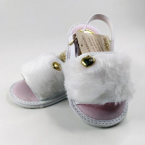 Sandalia Bebe Infantil Menina Chinelo Pelucia Sapatinho - Welsten Baby -  Sandália para Bebês - Magazine Luiza