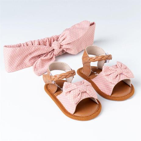 sandalia de bebe feminina