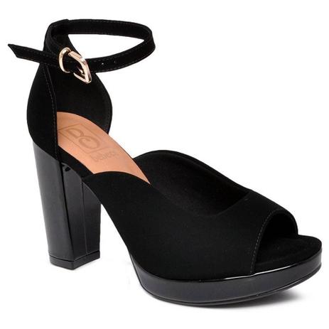 sandalia bebece preta