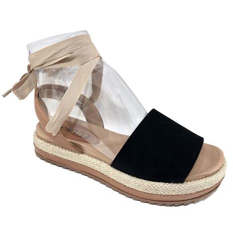 sandália beira rio flatform feminina