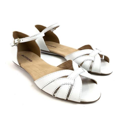 peep toe rasteira bottero