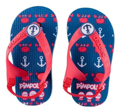Sandália Chinelo de Dedo Praiana Baby Infantil Pimpolho - Chinelo Infantil  - Magazine Luiza