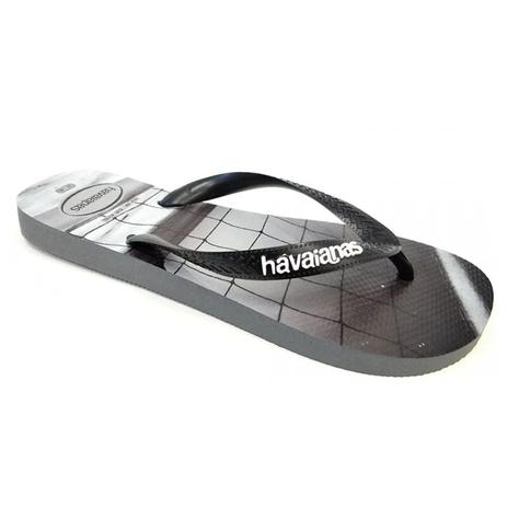 Sandalia chinelo hype - havaianas - cinza aço/preto Menor preço em Sandalia chinelo hype - havaianas - cinza aço/preto