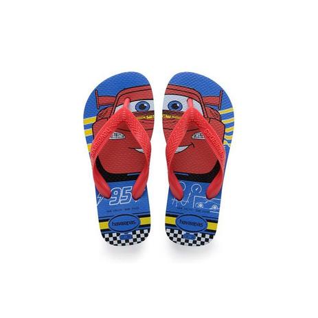 Sandalia chinelo kids cars - havaianas - azul estrela/vermelh é boa?