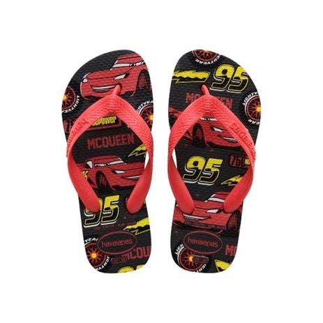Sandalia chinelo kids max cars - havaianas - preto/preto Menor preço em Sandalia chinelo kids max cars - havaianas - preto/preto