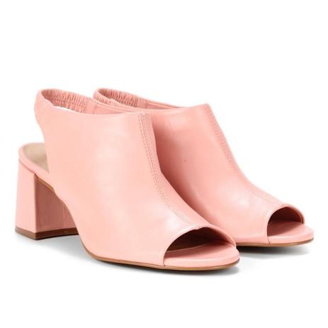 Sandália Couro Carrano Salto Bloco Feminina - Sandália Feminina - Magazine  Luiza