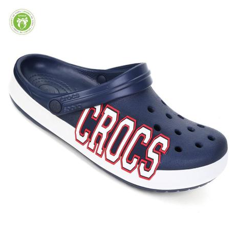 crocs crocband logo clog