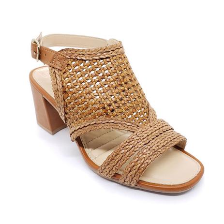 Sandália Dakota Salto Médio Tramados - Sandália Feminina - Magazine Luiza