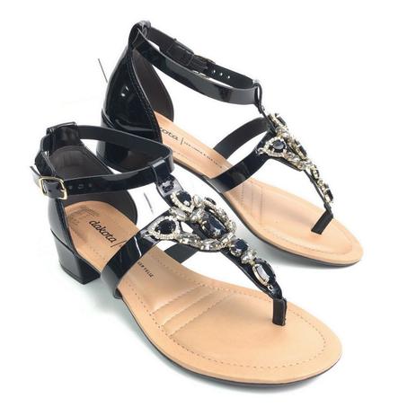 sandalia dakota pedras