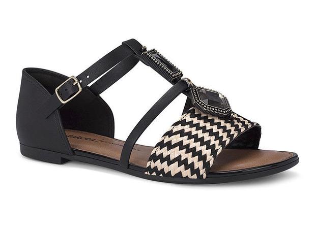 sandalia dakota pedras