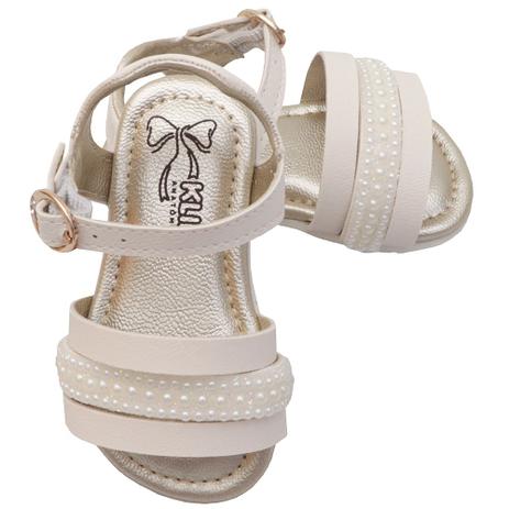 Sandália de Bebê Feminino Cupcake Off White - KLIN - Sandália para Bebês -  Magazine Luiza