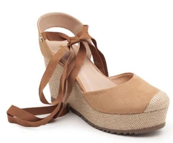 sandalia espadrille via uno