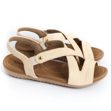 Sandalia baixa confortavel Outlet