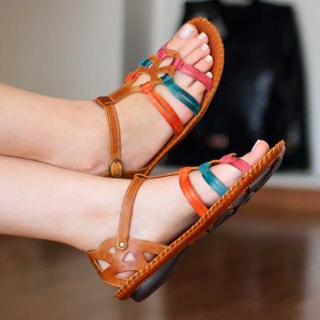 Sandália hippie artesanato Clearance