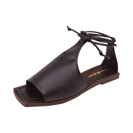 Sandália Feminina Avarca Rasteira Luna Sapatteria - Rasteirinha Feminina -  Magazine Luiza