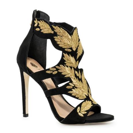 sandalias femininas salto alto fino