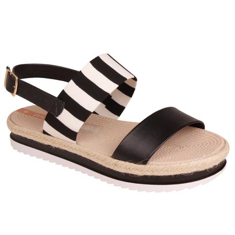 sandália feminina flatform moleca