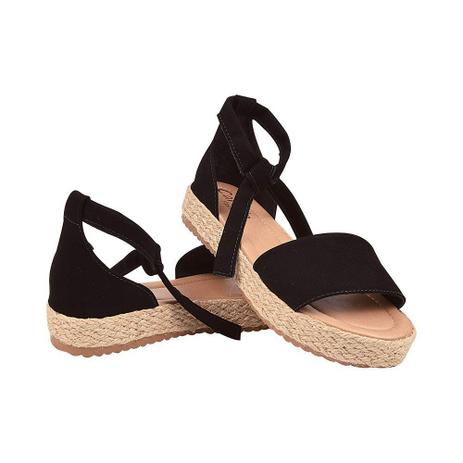 Sandália Feminina Flatform Tratorada Corda Carolla - Sandália Feminina - Magazine Luiza