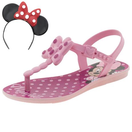 Sandália Feminina Infantil Minnie Grendene Kids - 21887 ROSA ROSA Menor preço em Sandália Feminina Infantil Minnie Grendene Kids - 21887 ROSA ROSA