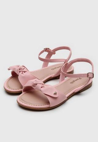 Sandalia feminina infantil rosa pampili - Sandália Infantil - Magazine Luiza