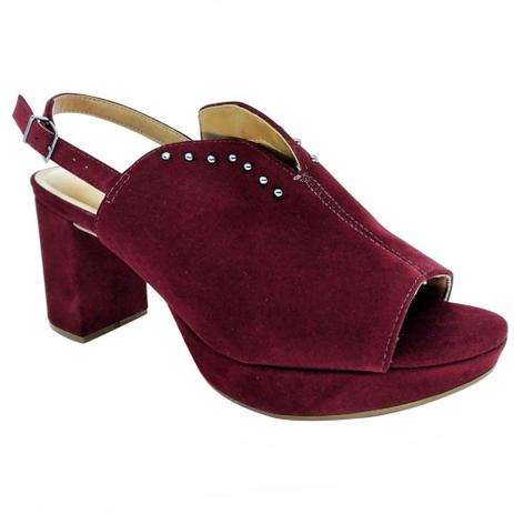 sandalia vizzano vinho salto grosso