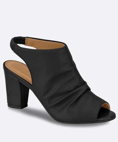 sandália feminina open boot