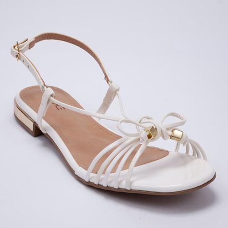 sandalia de corda rasteira