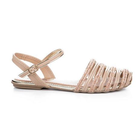 Sandália Feminina Rasteira Mississipi Tradicional Q3181 Nude Detalhe de  Verniz e Dourado - Rasteirinha Feminina - Magazine Luiza