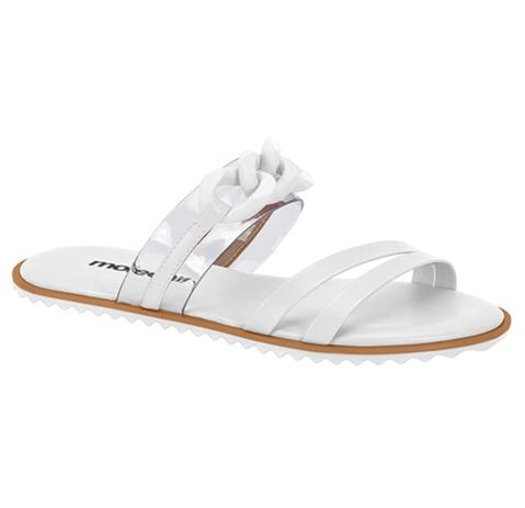 Sandália Feminina Rasteira Transparente Macia Moleca 5464106 - Rasteirinha  Feminina - Magazine Luiza
